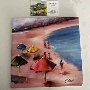 Original Art Tile by Paula Childs